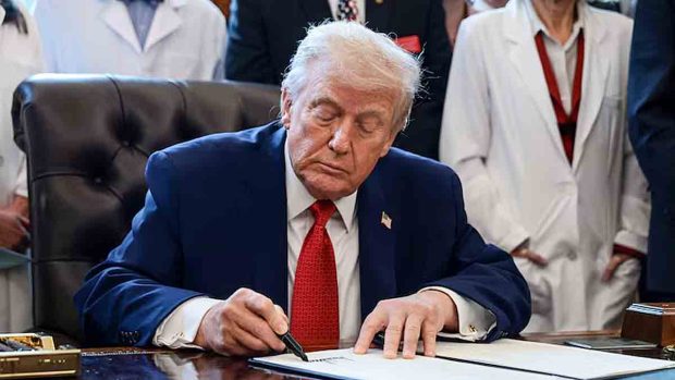 el presidente Donald Trump