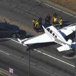 avioneta aterriza en Georgia