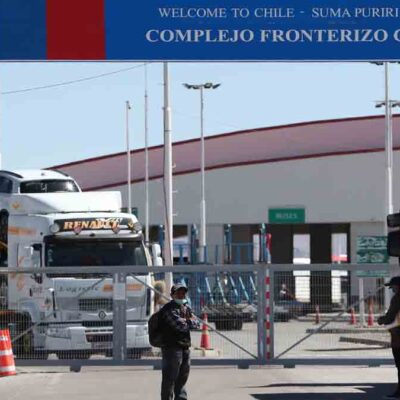 puesto fronterizo de Colchane en Chile