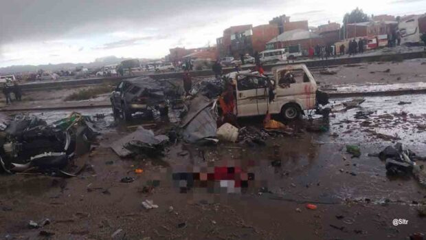 avión de la FAB cae en El Alto