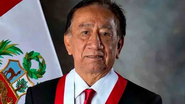 José María Balcázar, presidente interino de Perú