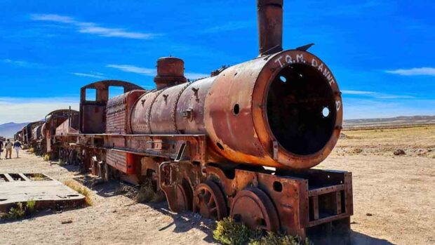 cementerio de trenes Uyuni