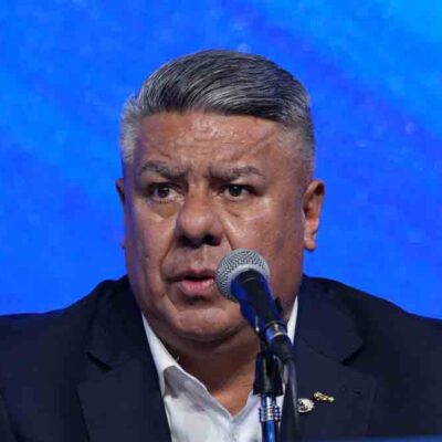presidente de la Asociación del Fútbol Argentino (AFA), Claudio Tapia
