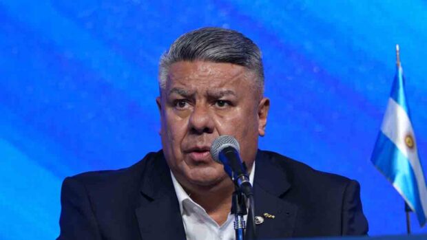 presidente de la Asociación del Fútbol Argentino (AFA), Claudio Tapia