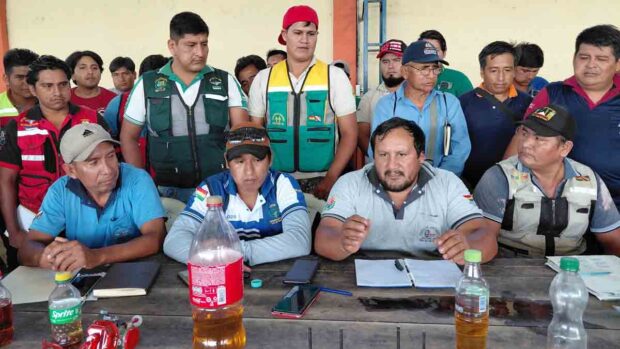 choferes del trópico de Cochabamba