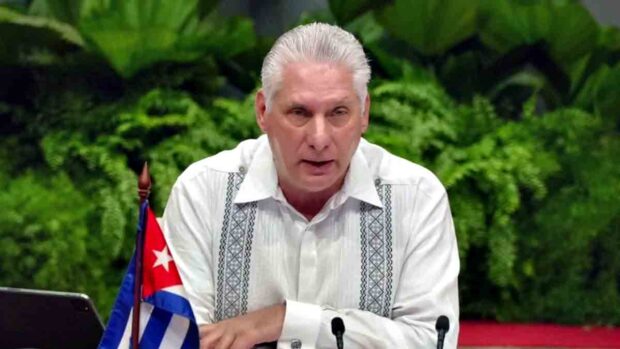 presidente de Cuba, Miguel Díaz-Canel