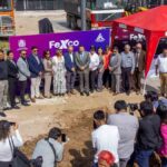 la inauguración de las obras en el Recinto Ferial Alalay
