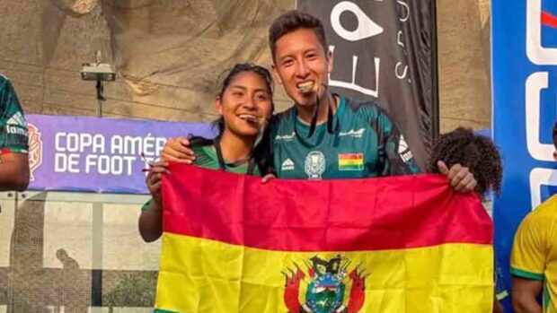 Bolivia logra medalla de bronce en Foot Table