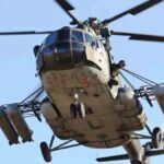 el helicóptero Mi-17 de la Fuerza Aérea de Perú