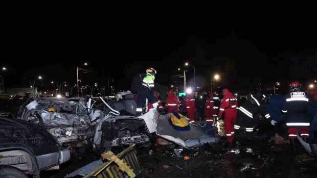 heridos en accidente de avión en El Alto