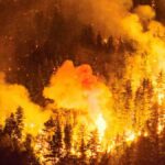 incendio en la Patagonia