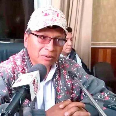 Jhonny Llally, alcalde de Potosí