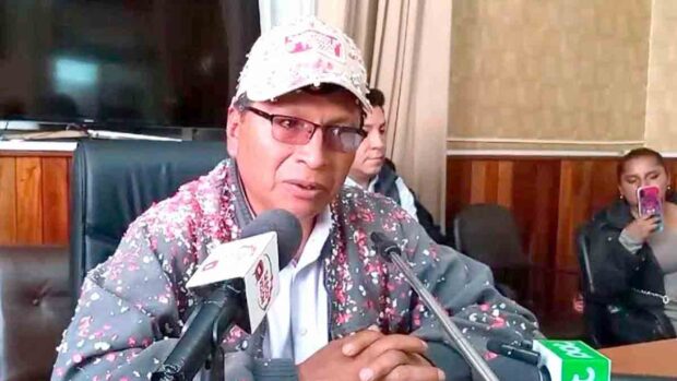 Jhonny Llally, alcalde de Potosí