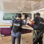 una de las avionetas intervenidas por la Felcn