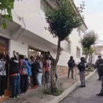 los pandilleros arrestados en Sucre