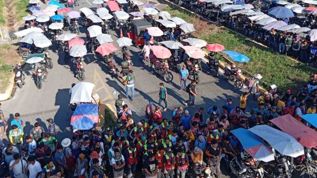 paro de choferes en el trópico de Cochabamba