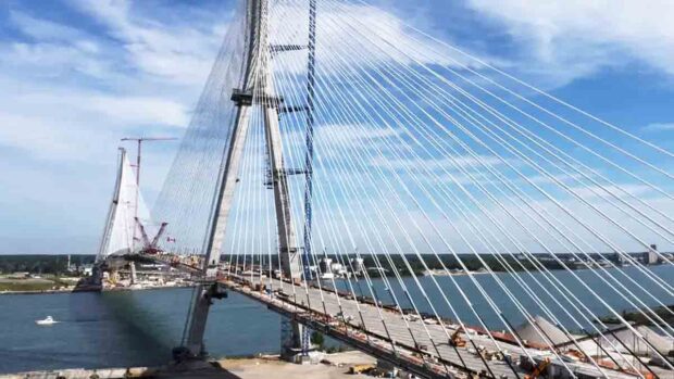 el nuevo puente Gordie Howe entre Estados Unidos y Canadá