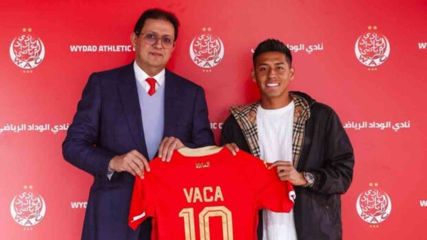 Ramiro Vaca en Wydad AC