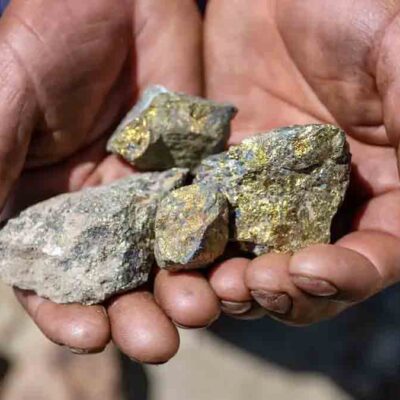 producción de minerales