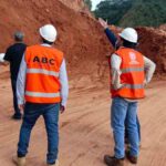 funcionarios de la ABC inspeccionan el tramo Canaletas-Entre Ríos-Palos Blancos