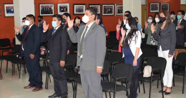 juramentación de nuevos abogados
