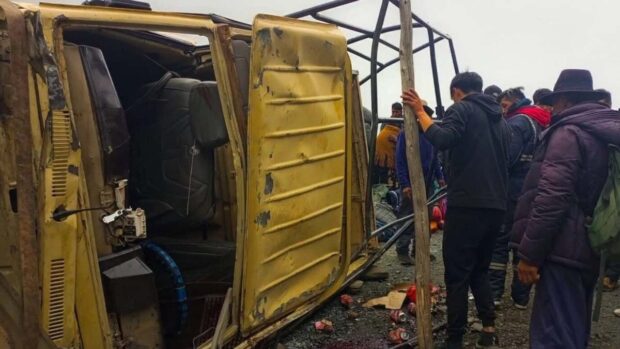 dirigentes campesinos mueren en accidente de tránsito