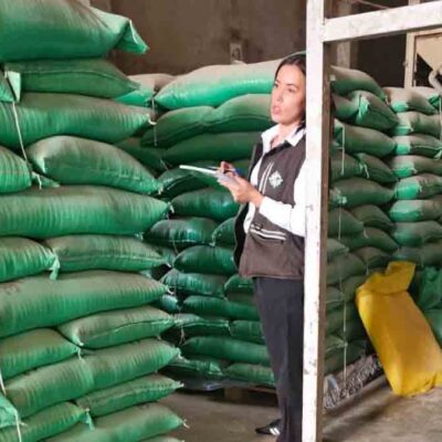 el arroz decomisado en Montero