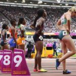 mujeres atletas en las Olimpiadas