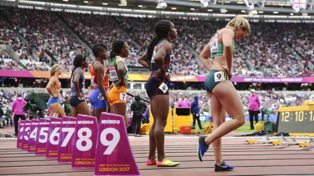 mujeres atletas en las Olimpiadas