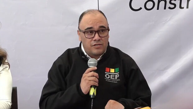 Gustavo Ávila, presidente del TSE