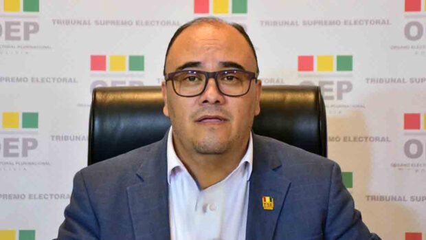 Gustavo Ávila, presidente del TSE