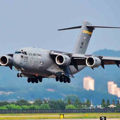 avión militar de EEUU