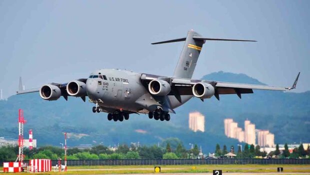 avión militar de EEUU