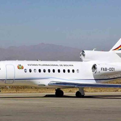avión presidencial de Bolivia