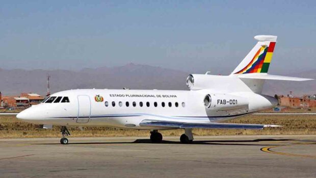avión presidencial de Bolivia