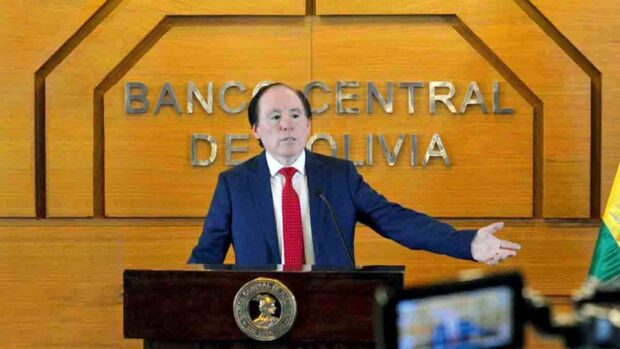 presidente del BCB, David Espinoza