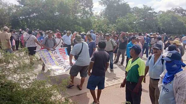 productores de arroz bloquean la carretera bioceánica en Santa Cruz