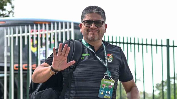 Oscar Villegas, DT de la selección boliviana