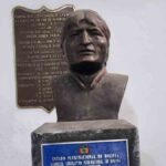 el busto de Evo Morales en el Legislativo