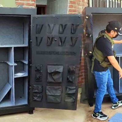 cajas fuertes incautadas a Sebastián Marset