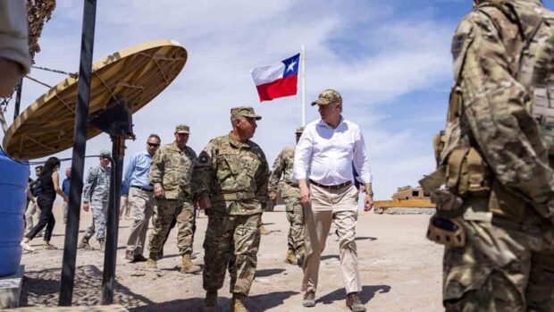 José Antonio Kast inspecciona obras de control fronterizo en Chacalluta