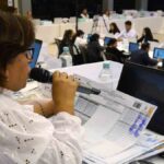 computo de actas de escrutinio en Cochabamba