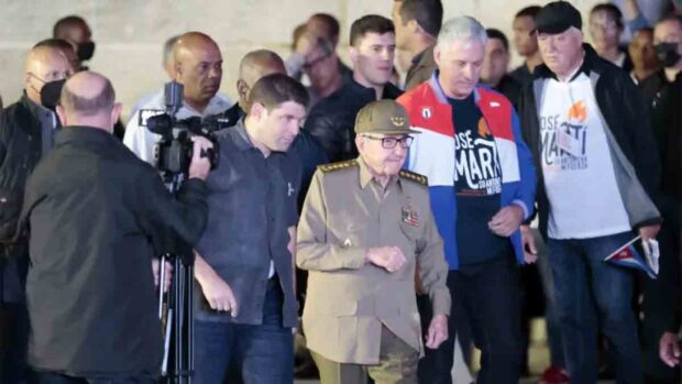 la cúpula del régimen cubana a la cabeza de Raúl Castro
