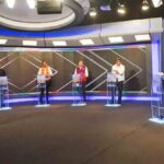 uno de los debates de los candidatos a alcaldes