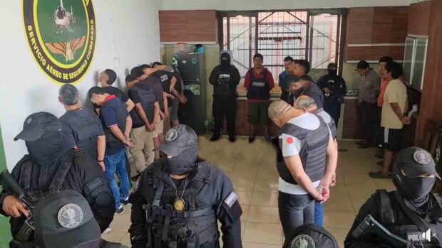 detenidos vinculados a Marset
