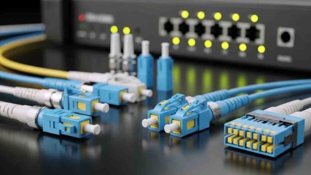 conectores de fibra óptica