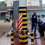 venta de gasolina en un surtido de Cobija
