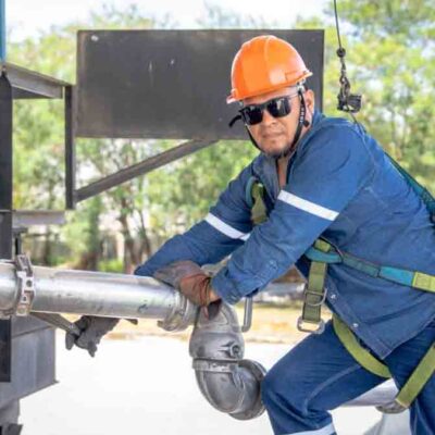 despacho de gasolina en la planta de YPFB