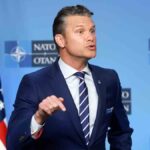 el secretario de Guerra estadounidense, Pete Hegseth