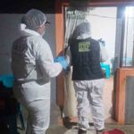personal del IDIF en el domicilio donde ocurrió el múltiple infanticidio